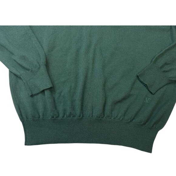 Valentino Studio Men’s XL 52 Merino Wool Mock Neck Sweater Italy Luxury Designer - Picture 5 of 16